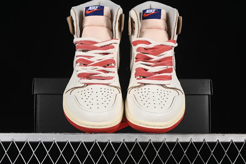 All categories Air Jordan Jordan series basketball shoes Air Jordan 1 High Air Jordan 1 High OG "Rare Air Cinnabar" AJ1 Joe 1 cinnabar red high-top basketball shoes DB4612-100